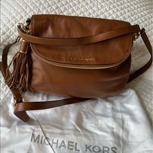 Michael Kors - Leather Purse - Chestnut Brown color